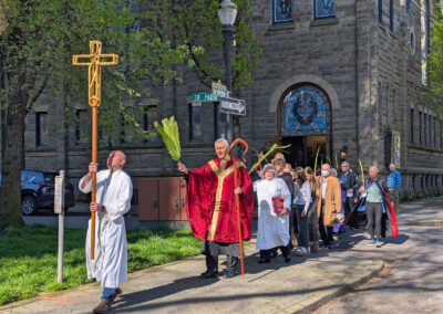 Palm Processional on April 13th, 2025.
